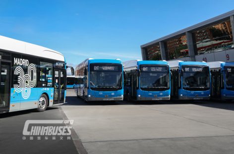 Madrido vežėjai vėl užsisakė elektrinių BYD autobusų