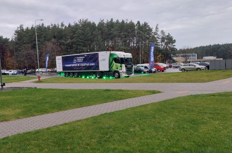 „Scania“ viceprezidentas Vilniuje įvardijo naujus iššūkius, kuriuos teks įveikti pereinant prie elektra varomo sunkiojo transporto