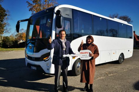 UAB „Šalčininkų autobusų parkas“ įsigijo Lietuvoje dar nematytą autobusą