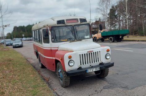 Vilniuje – senasis KAvZ autobusas