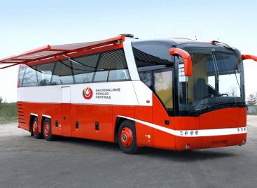 NKC ruošiasi naujovei: Lietuvoje pasirodys autobusai, kuriuose bus galima aukoti kraujo