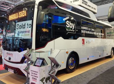 „Anadolu ISUZU“ stende „Busworld Turkey 2022“ – ekologiškos transporto priemonės