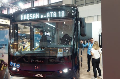 Hanoveryje „Karsan“ gamintojai pristatys naujausią elektrinio autobuso modelį