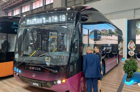 „Busworld Turkey“ parodoje – tik elektriniai „Karsan“ autobusai