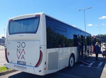Nuo rugsėjo 1 dienos – naujas viešojo transporto maršrutas Jonava–Pageležiai