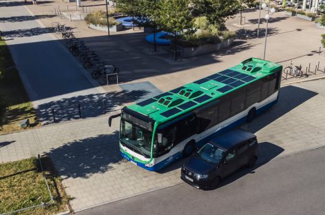 Miunchene – saulės energija varomi autobusai