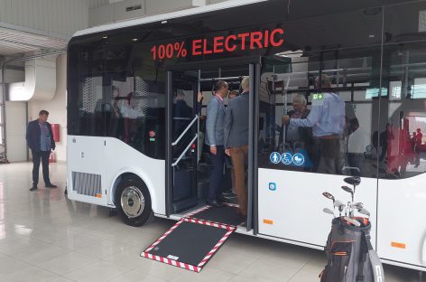 Tauragėje – dar daugiau elektrinių autobusų