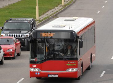 Viešojo transporto eismo pokyčiai Kaune gegužės 26-28 dienomis