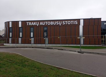 Atidaroma nauja Trakų autobusų stotis