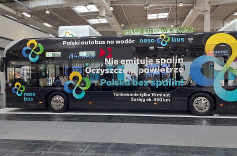 „NesoBus“ – naujas vandenilinis autobusas iš Lenkijos
