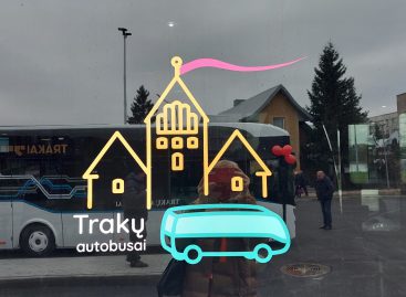 Trakiškiams – du nauji elektriniai autobusai