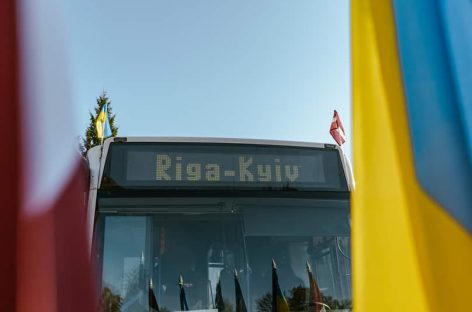 Ryga perdavė Kijivui 11 miesto autobusų