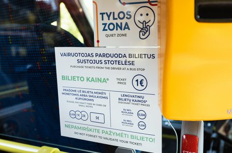 Kuriuose Vilniaus viešojo transporto maršrutuose galima atsiskaityti banko kortele?