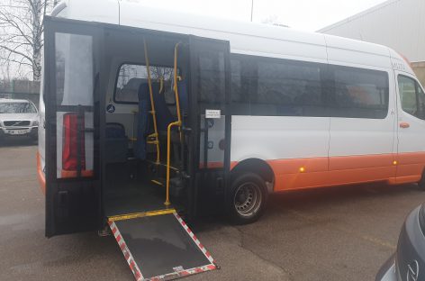 Dalis bendrovei priklausančių transporto priemonių yra pritaikytos neįgaliesiems ir(ar) riboto judumo asmenims