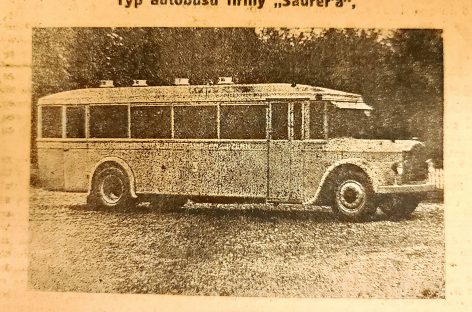 Istorija: štai tokie autobusai buvo pasiūlyti Vilniui 1931-aisiais