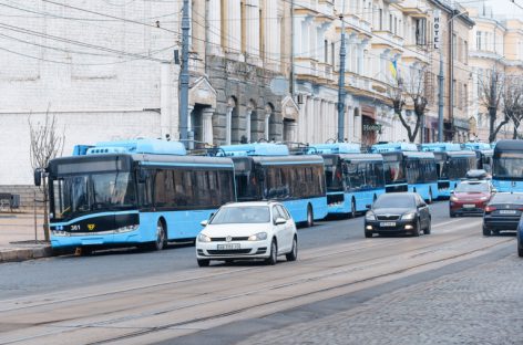 Ukrainoje – pirmieji „Solaris“ troleibusai