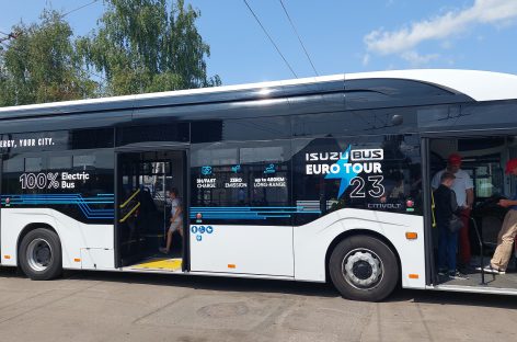 Didžiųjų miestų vežėjai galės išbandyti dar vieną naują elektrinį autobusą