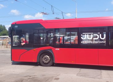 Vilniuje nuo antradienio J. Jasinskio gatvėje laikinai keisis eismo organizavimas, bus viešojo transporto maršrutų ir tvarkaraščių pakitimų