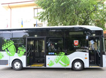 Į Šilalę atvyko pirmasis iš trijų įsigytųjų elektrinių autobusų