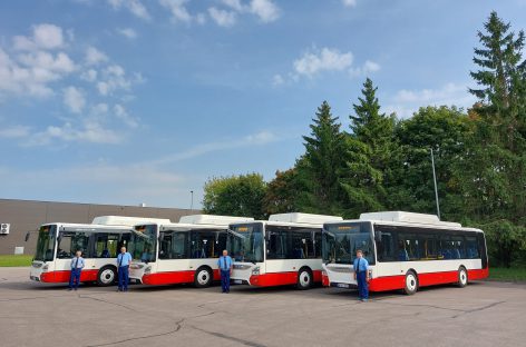 Ukmergėje – keturi nauji IVECO autobusai