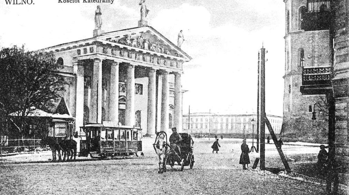 Kaip atrodė sostinės viešasis transportas 1906-aisias?
