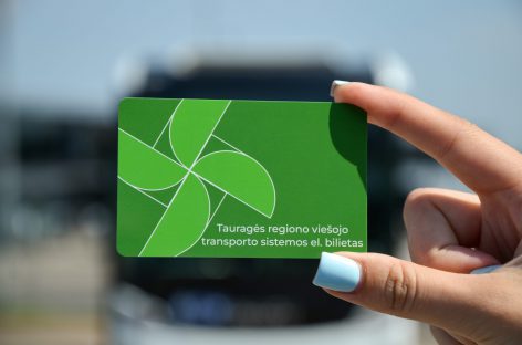 Nuo rugsėjo 11 dienos bus galima įsigyti Tauragės regiono viešojo transporto el. bilietą