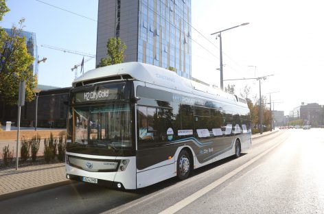Ateities kurą gamins Vilniuje, testuojami vandeniliu varomi autobusai