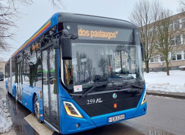 Kokiais maršrutais Klaipėdoje važinės naujieji elektriniai autobusai?