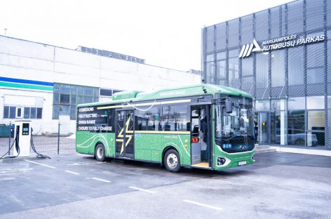 Marijampolės autobusų parkas išbandys elektrinį autobusą