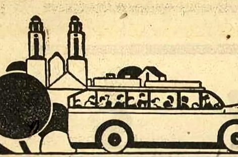 Kaip vežėjai autobusais konkuravo 1926-aisiais?
