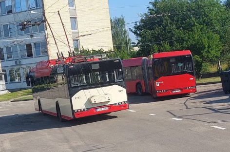 Rugpjūčio 1 d. dėl remonto darbų Goštauto gatvėje Vilniuje galimi viešojo transporto vėlavimai