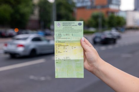 „Regitra“ atnaujina transporto priemonės registracijos liudijimo formą