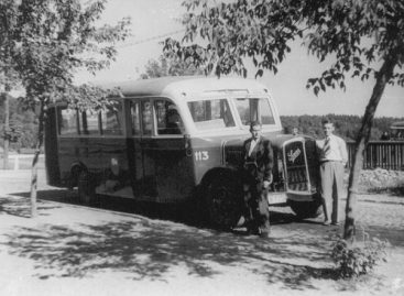 Kaune 1939 m. daugėjo naujų autobusų