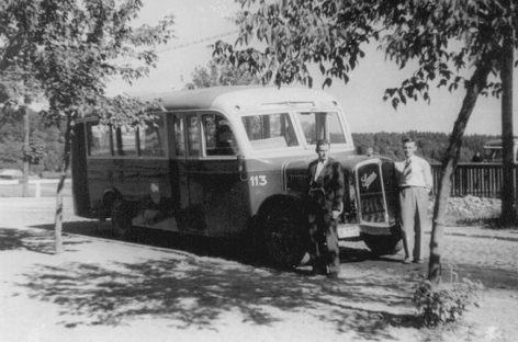 Kaune 1939 m. daugėjo naujų autobusų