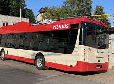 Naujieji Vilniaus troleibusai – iš arti