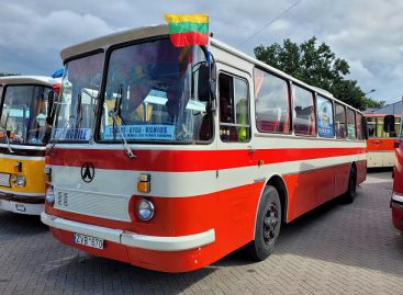 „Baltijos kelias 35“ – ir senieji autobusai