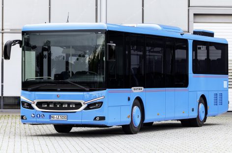 „Setra MultiClass S 515 LE hybrid“ – bandymų trasoje