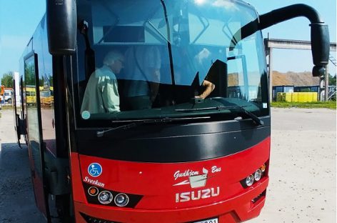 Zarasuose – naujas žmonėms su individualiais poreikiais pritaikytas autobusas