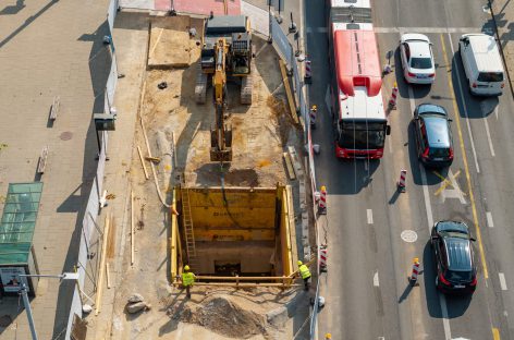 Dėl kelio darbų sostinės Kalvarijų gatvėje viešasis transportas važiuos viena juosta