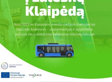 TOKS žengia į Klaipėdą – veš keleivius ekologiškomis transporto priemonėmis