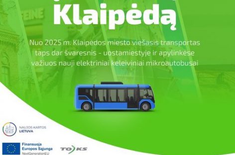 TOKS žengia į Klaipėdą – veš keleivius ekologiškomis transporto priemonėmis