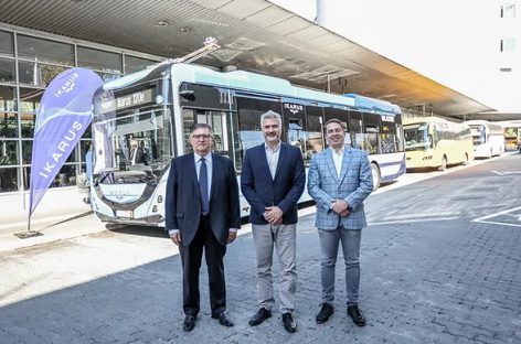 Vengrijos miestams – vengriški elektriniai „Ikarus“