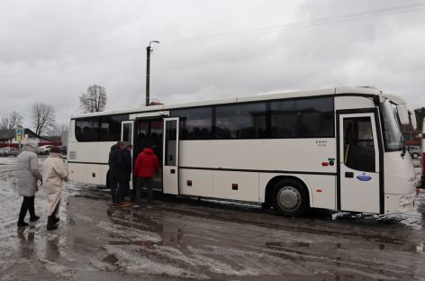 Ignaliniečiams – du naujesni autobusai