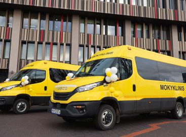 Kauno rajono mokykloms – nauji autobusai