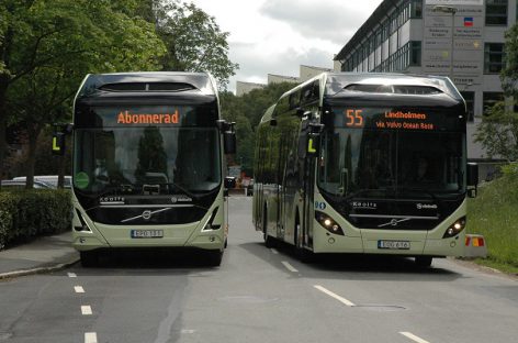 Švedijos viešasis transportas jau beveik nenaudoja iškastinio kuro