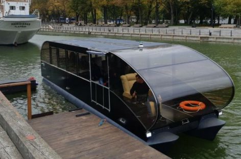 Gegužės 31 d. – vandens autobuso startas Klaipėdoje