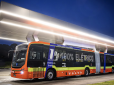 „Volvo Buses“ pristatė 28 m ilgio elektrinį autobusą