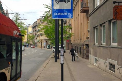 Islandijos stotelė – Vilniaus naktinio viešojo transporto stotis