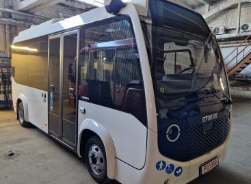 Sostinėje – elektrinis „Otokar”