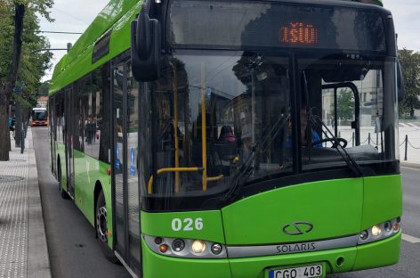 Autobusų ir troleibusų eismas Kaune birželio 7 dieną
